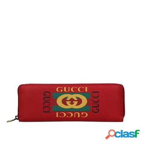 gucci portafoglio uomo|pochette gucci uomo rossa.